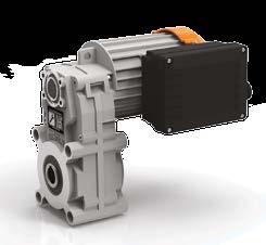 Zakres mocy: 0,06 kw - 2,2 kw. Zakres przełożeń 75-3600. Zakres momentów: 18 Nm - 2450 Nm.