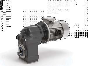 Przekładnia walcowo-stożkowa, budowa monobloc. Momenty do 95 Nm do 13500 Nm.