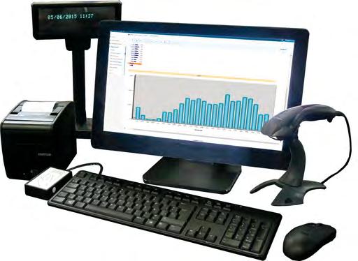 SYSTEM PKE ELEMENTY SYSTEMU PKE BEZGOTÓWKOWA KASA AUTOMATYCZNA Bezgotówkowa kasa automatyczna PKE wykorzystuje szybkie i bezpieczne metody płatnicze (karty płatnicze, zbliżeniowe, karty zniżkowe,