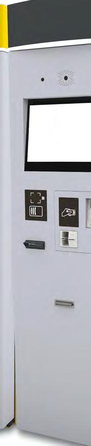 STANDARDOWE COLOUR KOLORY OPTIONS RAL 1003 5368A0837 KASA RĘCZNA Kompletny punkt wsparcia na obiekcie, blisko użytkownika, z możliwością poboru opłat, zarządzania kartami abonamentowymi, udzielania