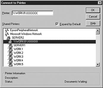 . Kliknij dwukrotnie ikonę Add Printer (Dodaj drukarkę).. Wybierz opcję Network printer server (Serwer drukarki sieciowej), a następnie kliknij przycisk Next (Dalej). 4.