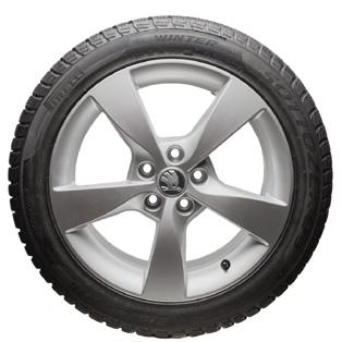 komplet: 2920 zł* Koło zimowe 16" Felga: aluminiowa Dione srebrna 7,0J 16" ET46 Opona: Pirelli Sotto