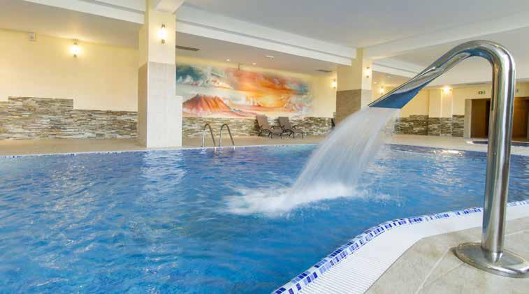 Basen & Jacuzzi HOTEL TATRA może poszczycić się wyjątkowo bogatą ofertą