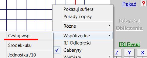 Proponuje się wpisywać większy wymiar jako podstawę, a mniejszy jako wysokość. Pojęcia te odnoszą się do ekranu monitora.