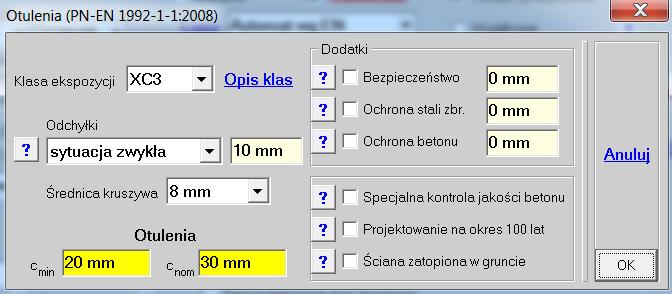 Do następnych kroków przechodzi się z jednym obciążeniem stałym i dwoma zmiennymi.