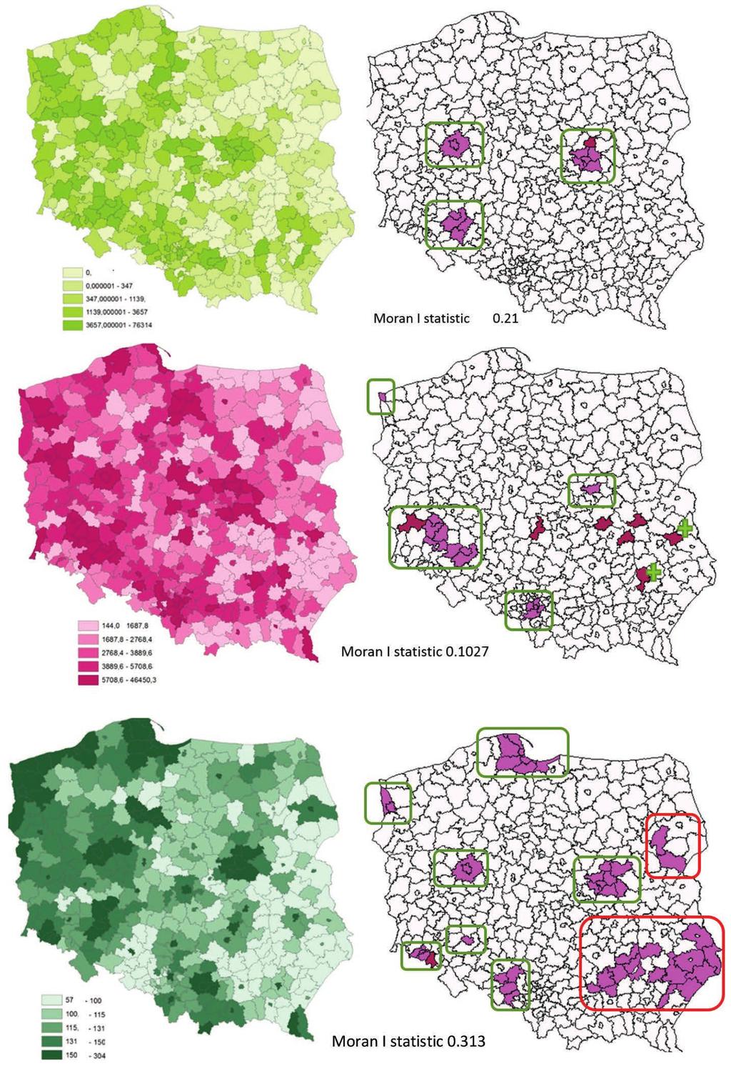 Ocena zrównoważonego rozwoju Polski w układzie powiatów... 15 Rys. 4.