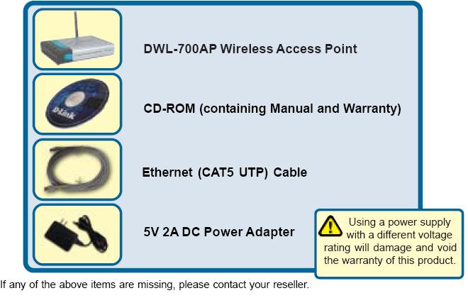 Punkt dostępowy DWL-700AP ma domyślny adres IP 192. 168.0.50 z maską podsieci 255.255.255.0. Podczas konfigurowania konieczne będzie przypisanie komputerowi statycznego adresu IP z tego samego zakresu, do którego należy adres IP punktu dostępowego DWL-700AP.
