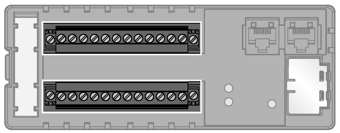 Terminal assignment Przewód sieciowy (przykład): RJ45S-RJ45S-441-2M (nr kat. 6932517) lub RJ45-FKSDD-441-0,5M/S2174 (nr kat.
