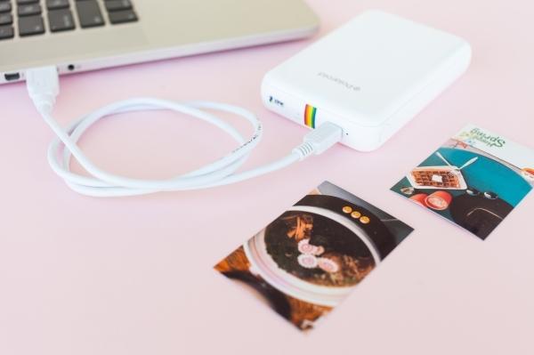 DRUKARKA POLAROID ZIP PRINTER BIAŁY +KUPON PREMIUM -50% na AB FOTOKSIĄŻKĘ Cena: 549.