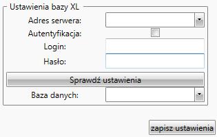 3.1. Nawiązanie połączenia z serwerem MS SQL W pierwszej kolejności należy nawiązać połączenie z serwerem MS SQL i bazą Comarch ERP XL.