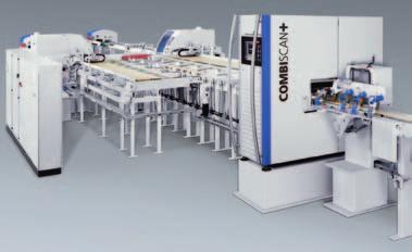 6 7 Combiscan+ oznacza wysokowydajne rozpoznanie wad oraz optymalną jakość - deska po desce Kluczem do sukcesu jest polepszenie jakości produktów.