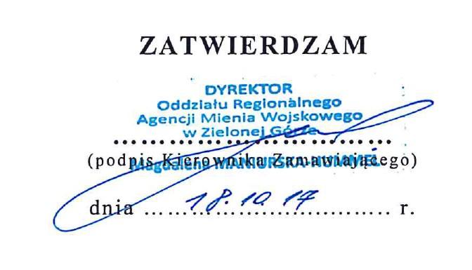 SPECYFIKACJA ISTOTNYCH WARUNKÓW ZAMÓWIENIA (SIWZ) NA Utrzymanie czystości na terenach zewnętrznych oraz wewnętrznych Skarbu Państwa NUMER POSTĘPOWANIA OZ-ZP.7720.147.