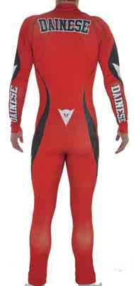 Racing Team Project Ski Team Suit elastyczny ocieplany materiał przedni zamek mankiety pokryte silikonem odśnieżnik na nogawkach odpinane miękkie ochraniacze na barki, łokcie i łopatki 1 405,00 zł