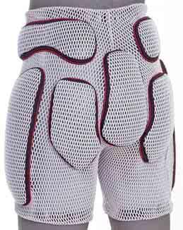 Safety Project Short Protector Soft siateczka wykonana z Lycry miękkie ochraniacze na uda, kość ogonową biodra i