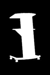 CLASSIC (PF05): Solidny front pozwala na umieszczenie na nim np. nazwy, logo organizatora. Stopki i kółkami w komple - cie.