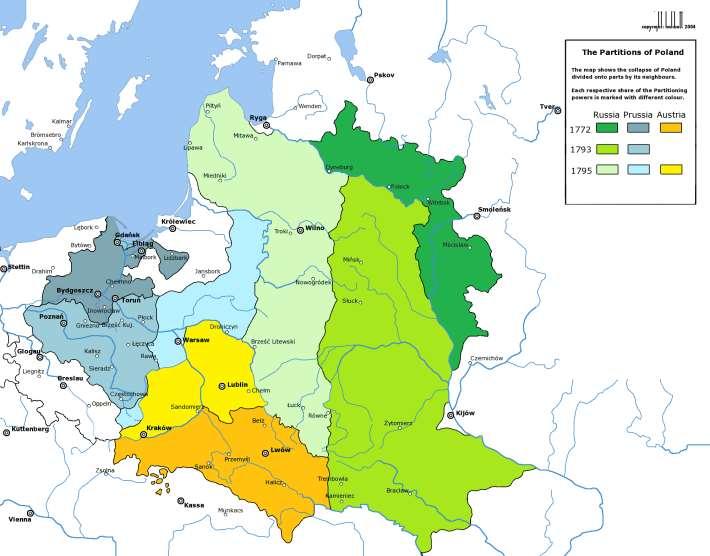 Upadek Polski Niestety zmiany w kraju, jakie wprowadzono dzięki Konstytucji, nie wystarczyły, by zapewnić Polsce bezpieczeństwo.