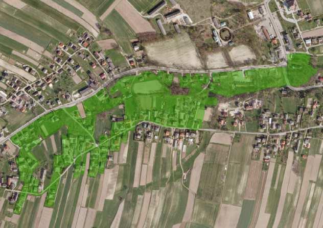 II. Podobszar Centrum II.I. Charakterystyka podobszaru Podobszar ten jako jednostka urbanistyczna zajmuje powierzchnię 15,49 ha, co stanowi 0,65% powierzchni gminy, zamieszkiwany jest przez 291 osób (6,75% mieszkańców gminy).