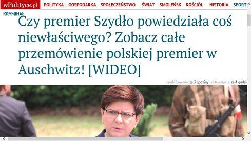 Co niewłaściwego powiedziała premier Szydło? https://www.youtube.com/watch?v=ndx3vvxnilo - Nic specjalnego,... o wiele ważniejsze jest czego nie powiedziała:.