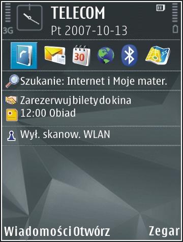 Dostosowywanie urządzenia 18 Urządzenie można dostosować do swoich potrzeb, zmieniając ustawienia trybu gotowości, menu główne, dźwięki, tematy i rozmiar czcionek.