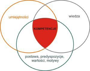 Kompetencje - zachowania, postawy, wiedza i umiejętności, uzdolnienia oraz styl pracy demonstrowany przez pracownika w sytuacjach zawodowych wykorzystywanych w celu