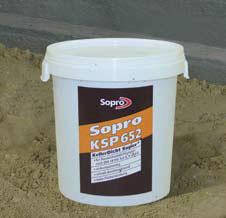 7 Sopro KSP 652 jest jednoskładnikową, szybko osiągającą odporność nie jest konieczny dodatek przyspie- jest