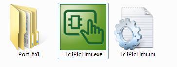 PLC HMI Base prosty projekt Wymagania 1. Przykład został stworzony w TwinCAT 3 v3.1.4018.26 2. Wizualizację w trybie pełnoekranowym wywołuje się za pomocą programu: Tc3PlcHmi.exe 3.