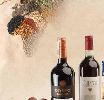 CODICI 750 ML czerwone, białe wytrawne