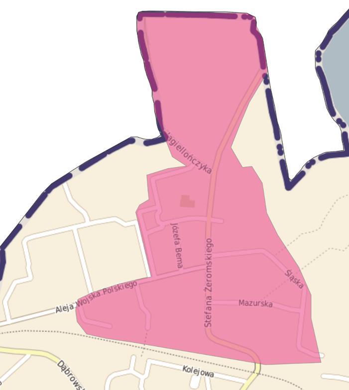 Obszar rewitalizacji Zatorze Powierzchnia obszaru: 0,71 km2 co stanowi 11,45%