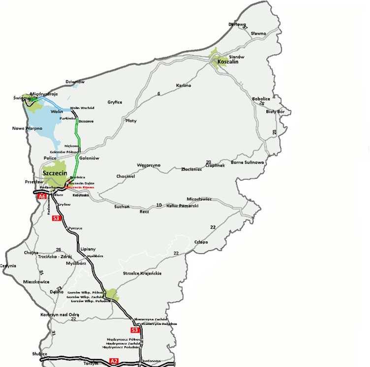 Budowa drogi ekspresowej S3 Droga ekspresowa S3 to element Środkowoeuropejskiego Korytarza Transportowego CETC (Central European