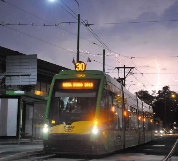 Euro 2012 było pretekstem do przyspieszonej realizacji dwóch zupełnie nowych tras tramwajowych. Nie bez znaczenia okazała się również budowa Inteligentnych Systemów Transportowych.