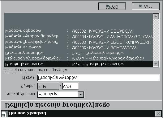 Hermes w procesie produkcji może obsługiwać następujące rodzaje dokumentów: rozchody surowców, przychody wyrobów gotowych, przychody odpadów oraz podczas demontażu: przychody surowców, rozchody