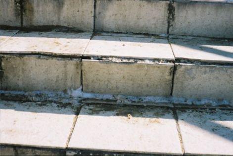 Powszechnie przyjęło się, że schody wejściowe projektuje i wykonuje się jako betonowe wyłożone potem płytkami ceramicznymi lub kamiennymi - tak jest od lat.