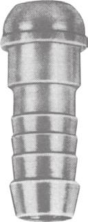 Końcówka przewodu Hose nipples with conical nipple Typ 810 L D DN NW D L Pasuje do przewodu Suitable for hose Pasuje do śruby / Suitable for cap nut / Gwint / Thread mm mm mm 3 6,5 11,0 4-5 831.