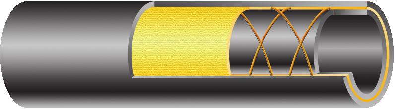 Wąż do dystrybutorów typ: POMPA / L Fuel hose type: POMPA / L Wąż do dystrybutorów. Może być stosowany do wszystkich rodzajów paliw.