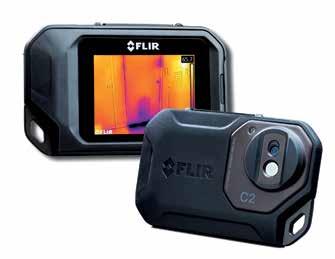 TG130, TG165 I TG167 FLIR C2 FLIR C2 to pierwsza na świecie kamera termowizyjna w