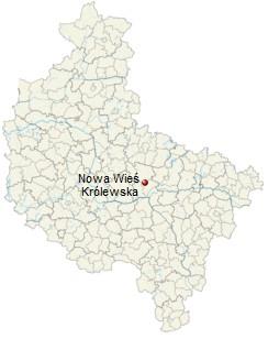1. Charakterystyka Nowej Wsi Królewskiej Nowa Wieś Królewska usytuowana jest w południowej części gminy Września, w powiecie wrzesińskim, województwie wielkopolskim.