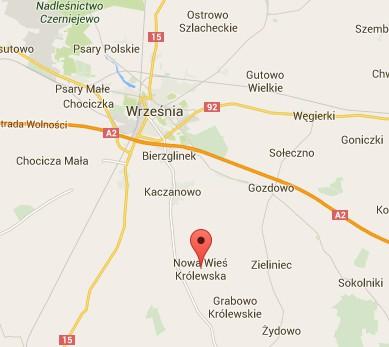 Przez miejscowość biegnie droga wojewódzka nr 442, dwie powiatowe o numerach 456 i 457, a także drogi gminne. Drogi łącznie zajmują 14,6483 ha.