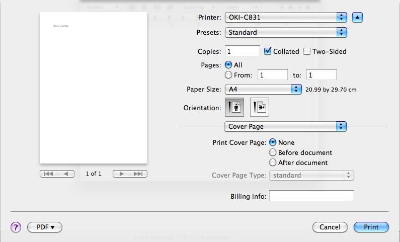 wybór] drukarka automatycznie wybiera podajnik, który zawiera właściwy rozmiar papieru. Wybierz tę opcję, jeśli chcesz wydrukować pierwszą stronę z określonego podajnika.