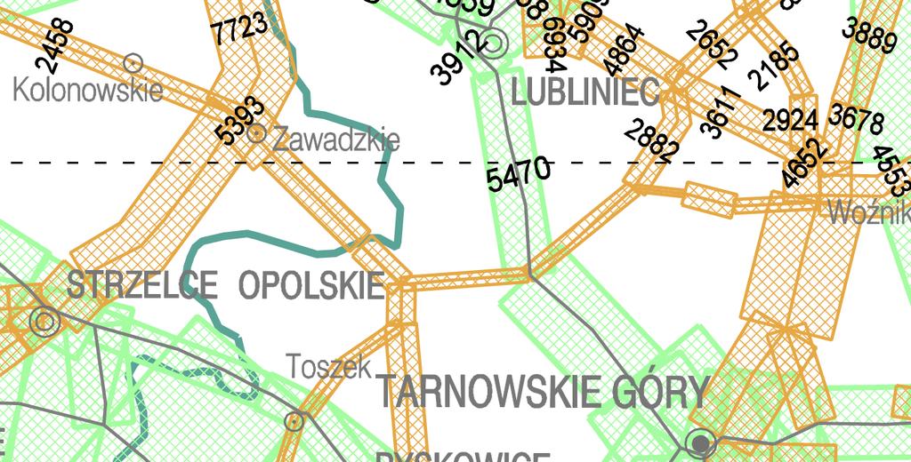 2010 obręb samego Lublińca