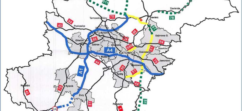 Stan przygotowania autostrad i dróg ekspresowych (stan na czerwiec 2012