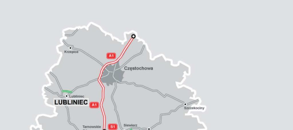Ponieważ Lubliniec usytuowany jest na dawnym szlaku handlowym, prowadzącym z