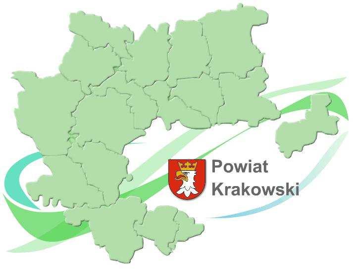 Powiat Krakowski liczy 1 230 km 2. Liczba ludności przekracza 270 tysięcy. W jego skład wchodzi 17 gmin: 1. Czernichów 2. Iwanowice 3. Jerzmanowice-Przeginia 4. Kocmyrzów Luborzyca 5. Krzeszowice 6.
