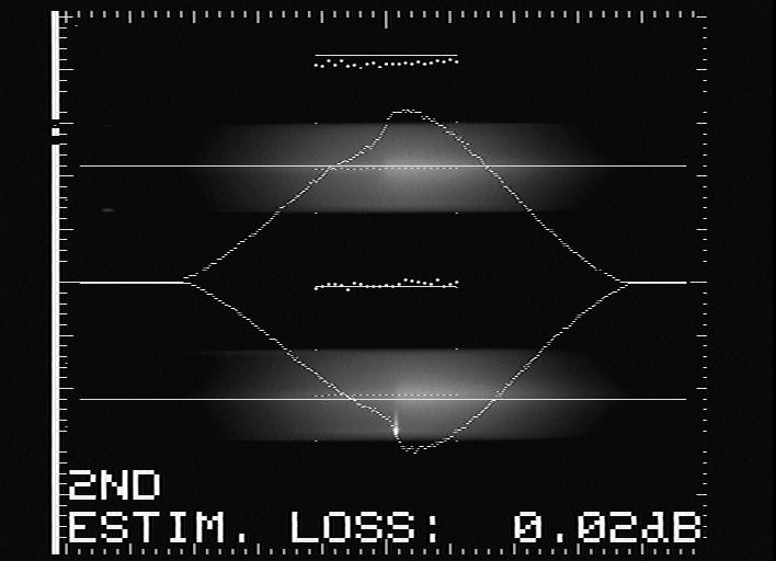 B-D spawarka 0.02 db, reflektometr = 0.25 db λ = 1310 nm = 0.14 db λ = 1550 nm C-D(rys.