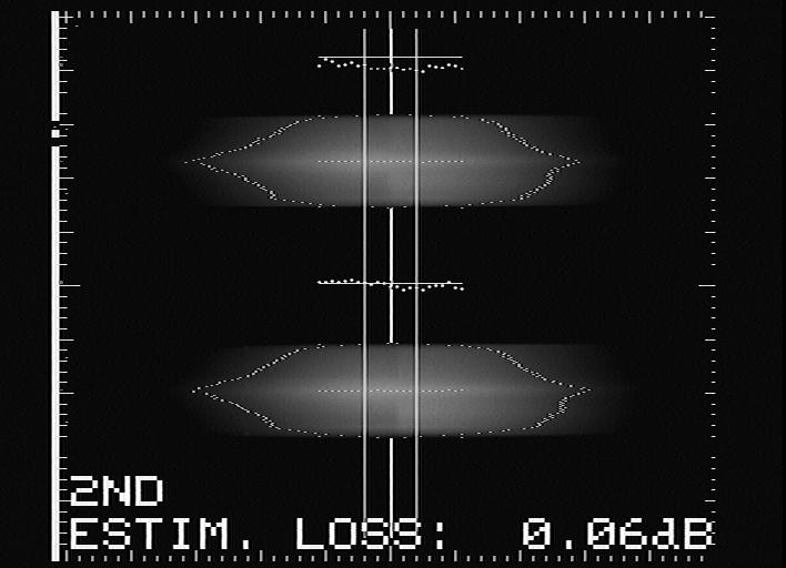 12 db λ = 1550 nm D-D spawarka 0.02 db, reflektometr = 0.05 db λ = 1310 nm = 0.