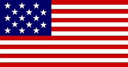 Kiedy w 1791 i 1792 r. do USA przyłączono Vermont i Kentucky, zwiększono liczbę pasów i gwiazd do piętnastu. Nowa wersja flagi zaczęła obowiązywać od 1 maja 1795 r.