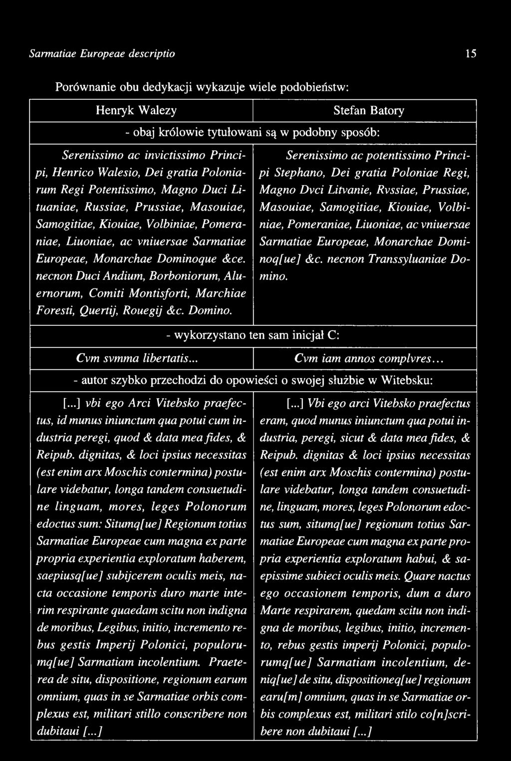Serenissimo ac potentissimo Princip i Stephano, Dei gratia Poloniae Regi, Magno Dvci Litvanie, Rvssiae, Prussiae, M asouiae, Samogitiae, Kiouiae, Volbiniae, Pomeraniae, Liuoniae, ac vniuersae