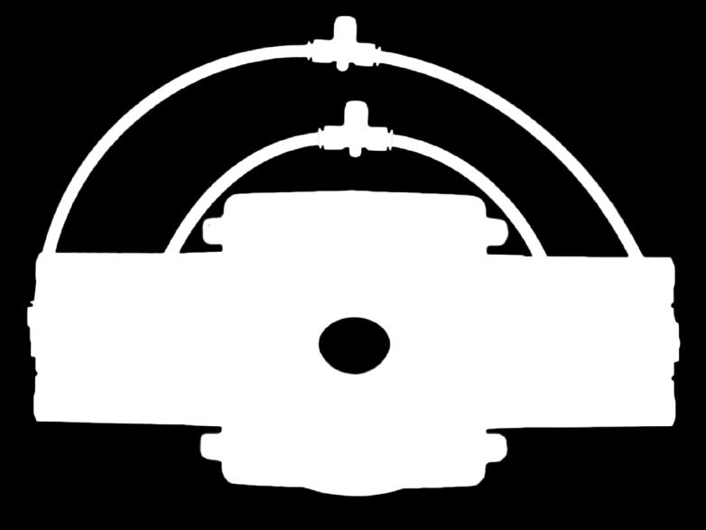 Obuowa+siłownik: aluminium Akcesoria: Zawory elektromagnetyczne, presostaty, czujniki bezotykowe położeń krańcowych Boy+actuator: Aluminium Accessories: Solenoi