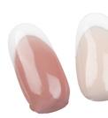 nails with tips, paper forms or on natural nail plate.