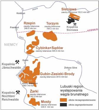 48 PRZEGLĄD GÓRNICZY 2014 Tabela 4. Scenariusz rozwoju eksploatacji węgla brunatnego w zagłębiu konińskim [Opracowanie własne na podstawie danych z Kopalni Konin] Table 4.