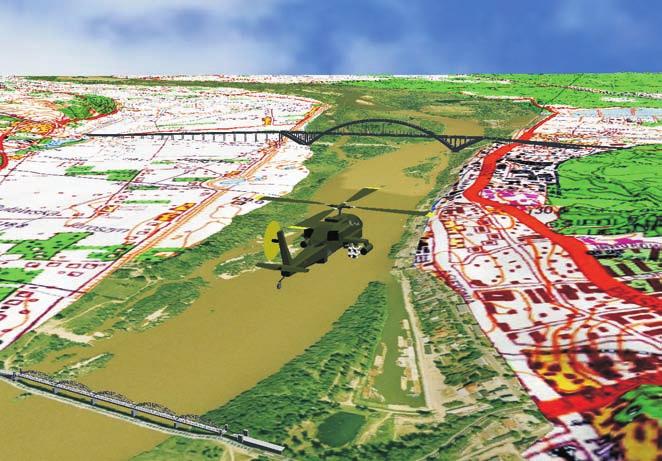 30 Robert Władysław Bauer, Arkadiusz Piotrowski, Grzegorz Stępień wysokościowych, które pozwalają na modelowanie trójwymiarowe; rastrowych w postaci map lub obrazów satelitarnych, lotniczych (także z